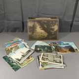 Vintage Postcards & Uneeda Biscuit Tin - thumbnail 1 of 18