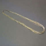 Liquid Silver Beaded Necklace (30+dwt) - thumbnail 7 of 8