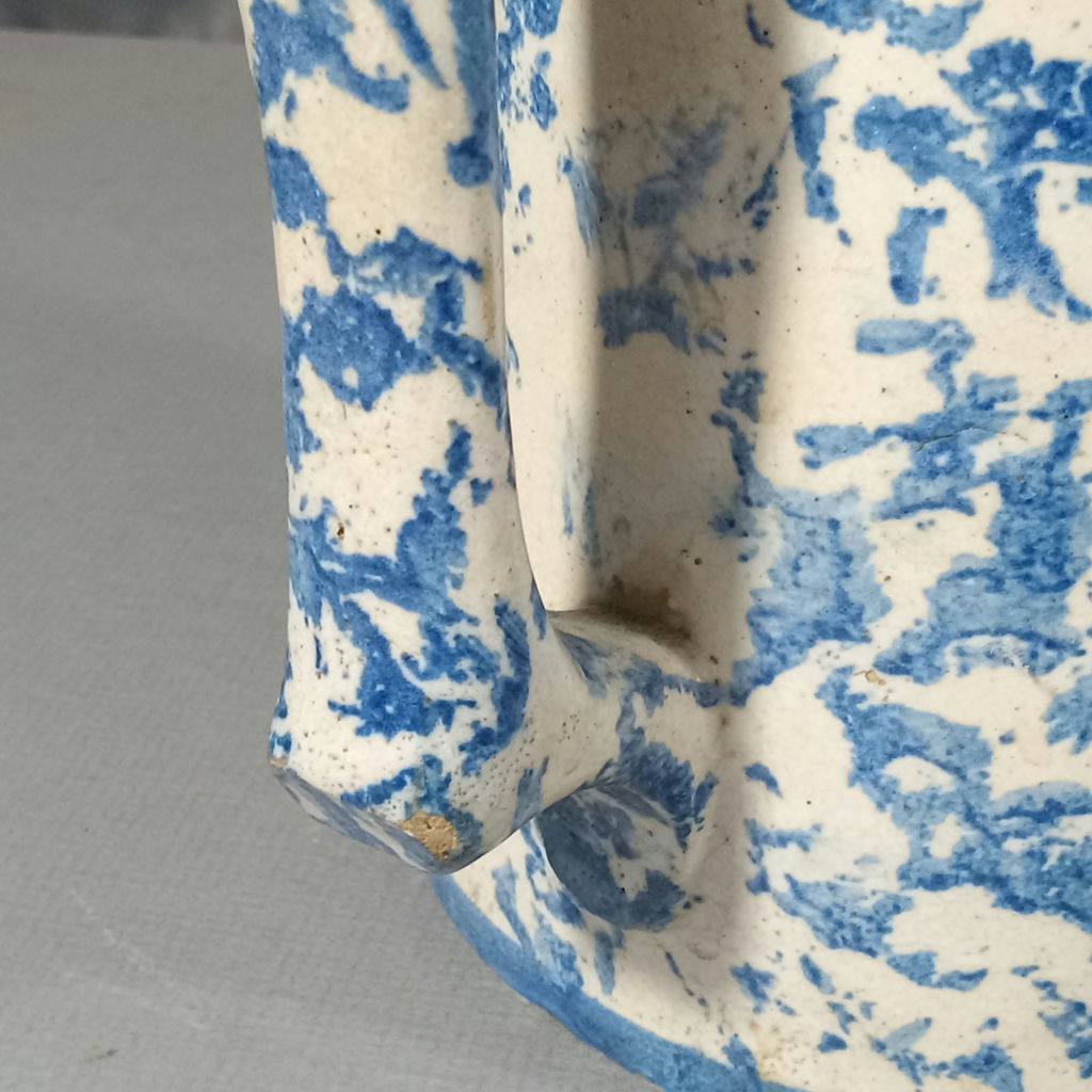 Antique Sponge Decorated Stoneware - image 4 of 16