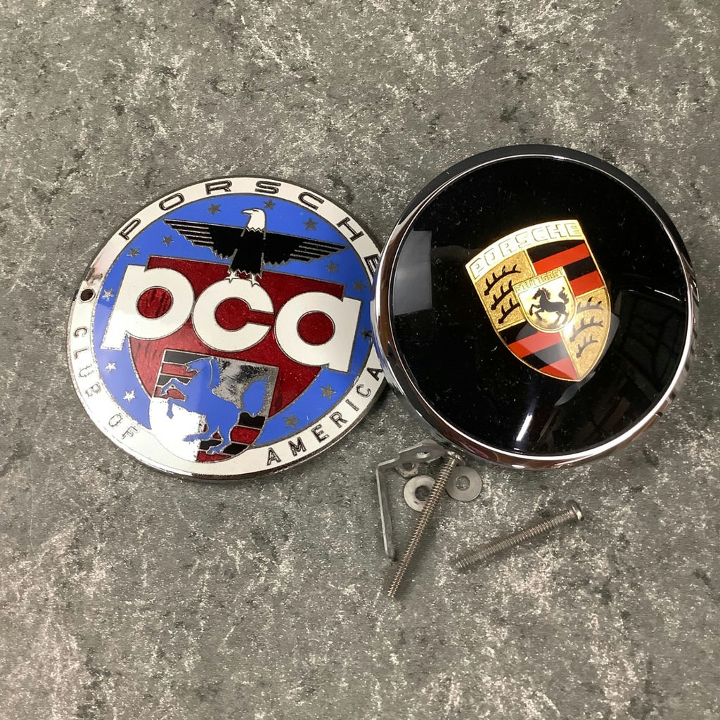Porsche 356 Hood Badge / PCA Medallion - image 1 of 5