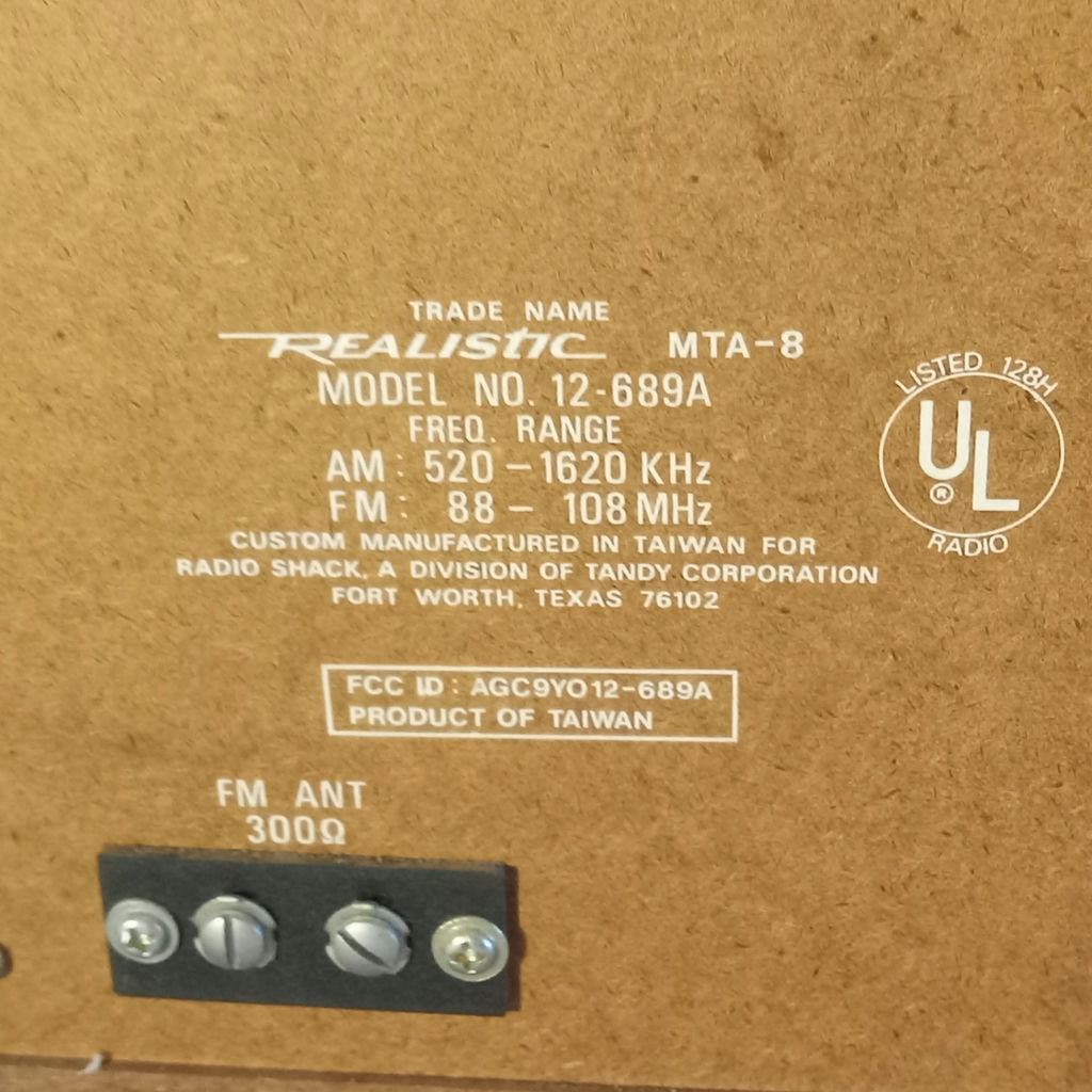 Realistic MTA-8 Radio - image 7 of 8