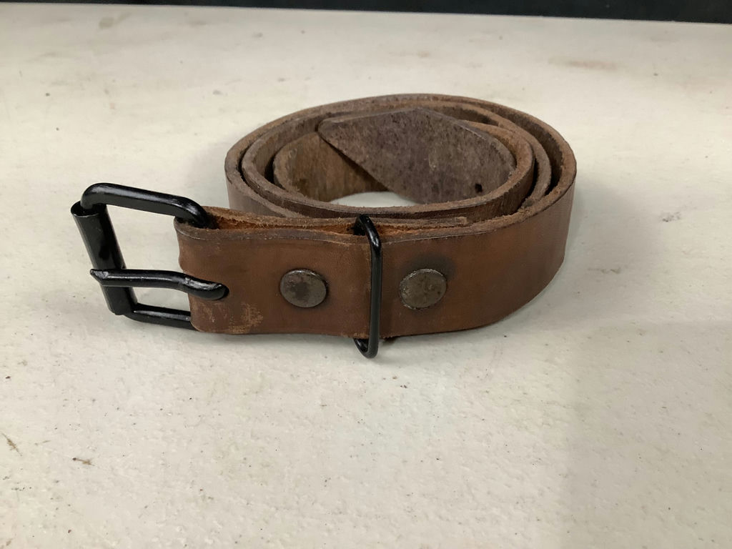 Porsche 356 Leather Spare Tire Belt - image 1 of 6