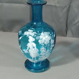 Victorian Mary Gregory Hand Blown Glass Vases - thumbnail 8 of 17