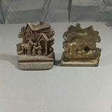 The Globe Illustrated Shakespeare & Brass Bookends - thumbnail 3 of 15