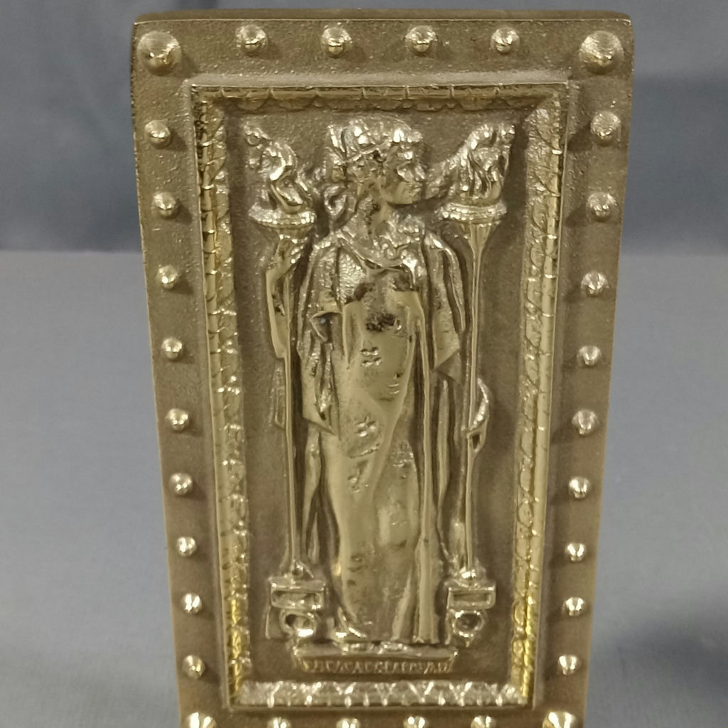 Virginia Metalcrafters Brass Bookends - image 4 of 8