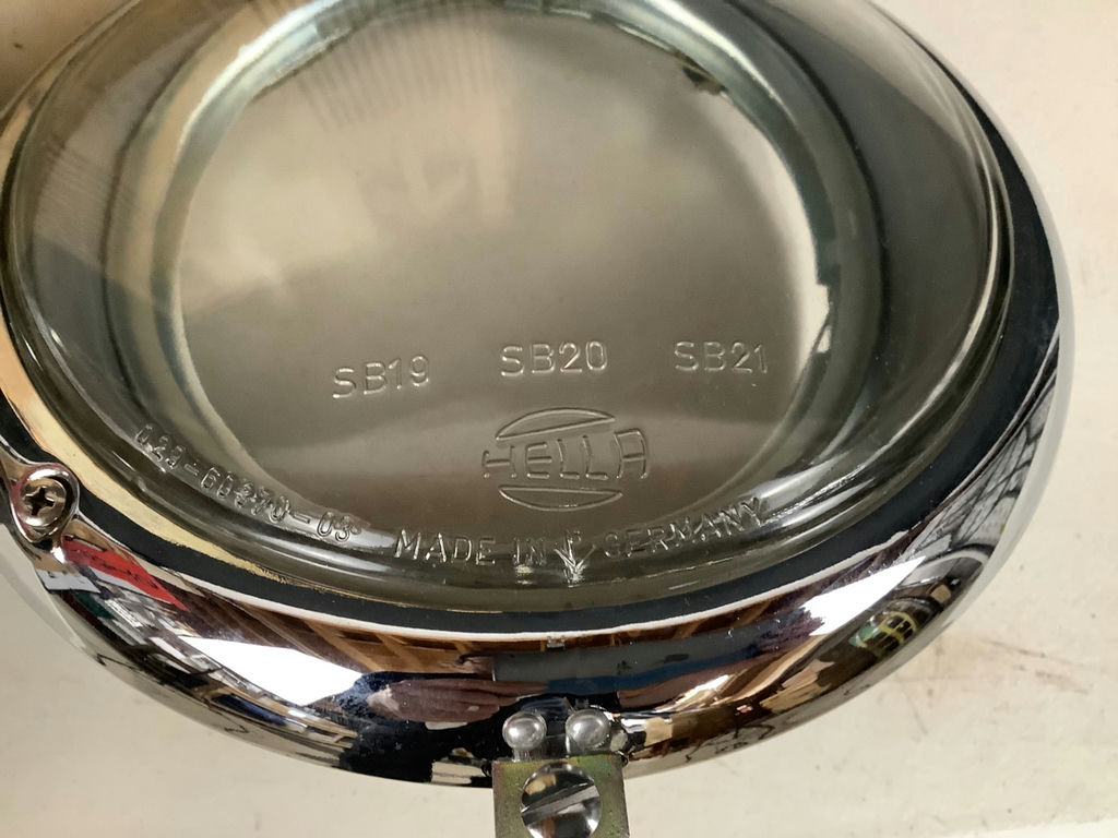 Porsche 356 Hella Headlights NIOB - image 4 of 8