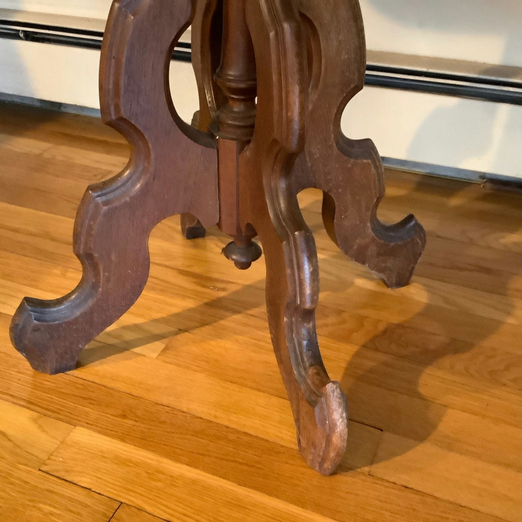 Antique Marble Side / Occasional Table - image 8 of 9
