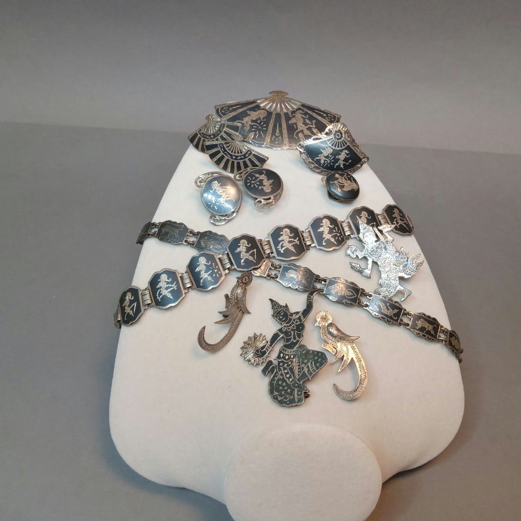 Vintage Siam Sterling Jewelry (32dwt) - image 1 of 18