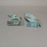 Sterling Greek Necklace & Brass Paperweights (6.5dwt) - thumbnail 7 of 8