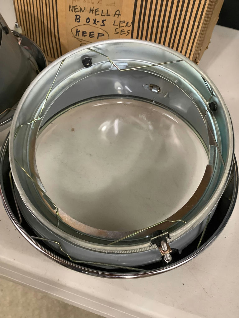 Porsche 356 Hella Headlights NIOB - image 2 of 8