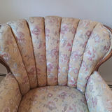 Vintage Upholstered Arm Chair - thumbnail 3 of 8