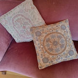 Antique Velvet Mauve Settee - thumbnail 9 of 12