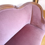 Antique Velvet Mauve Settee - thumbnail 8 of 12