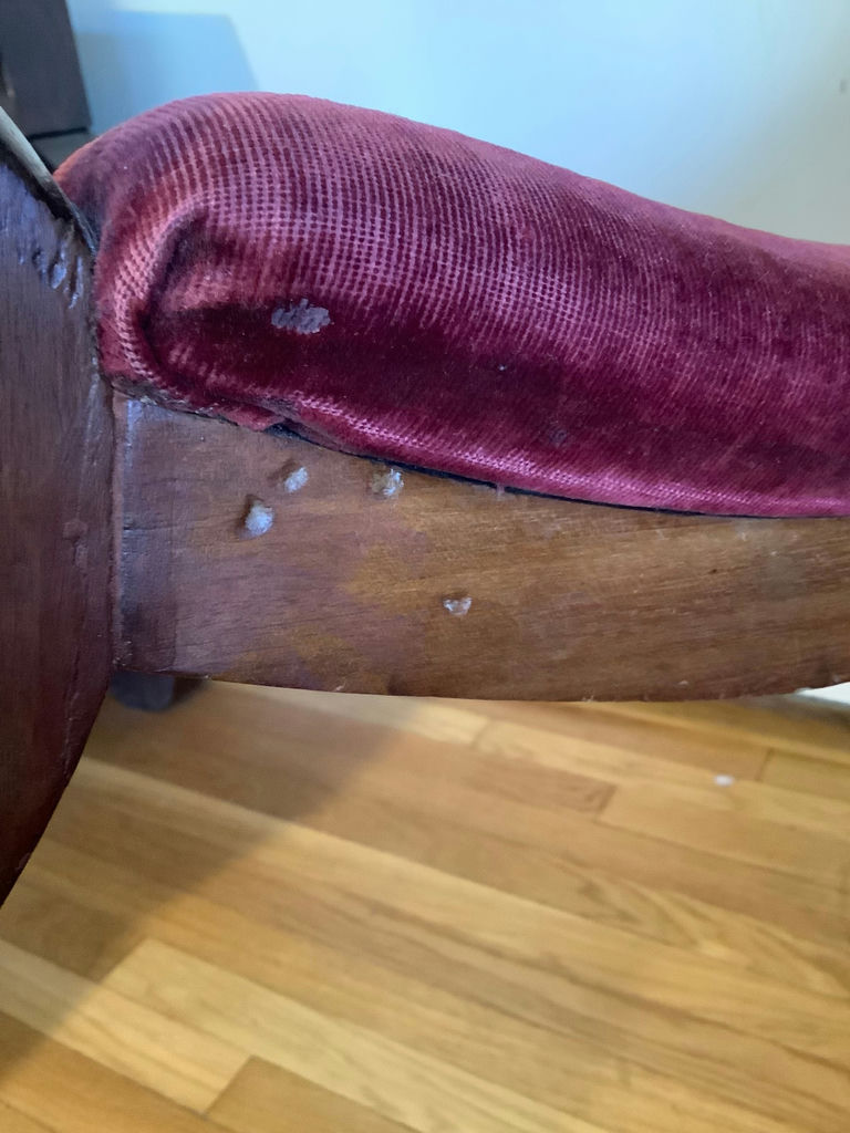 Antique Goose Neck Rocking Chair - image 6 of 6