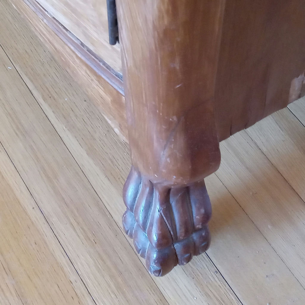 Antique Vanity/Dresser w/Mirror and Chair - image 7 of 32