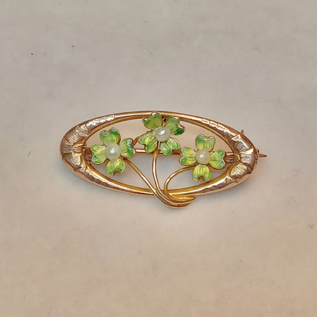 10K / 14K Gold & Pearl Jewelry (3+dwt) - image 2 of 13