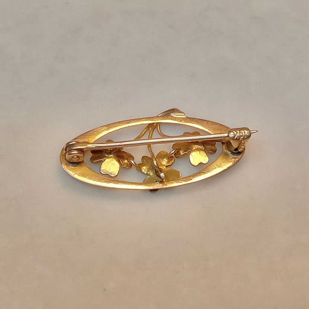 10K / 14K Gold & Pearl Jewelry (3+dwt) - image 3 of 13
