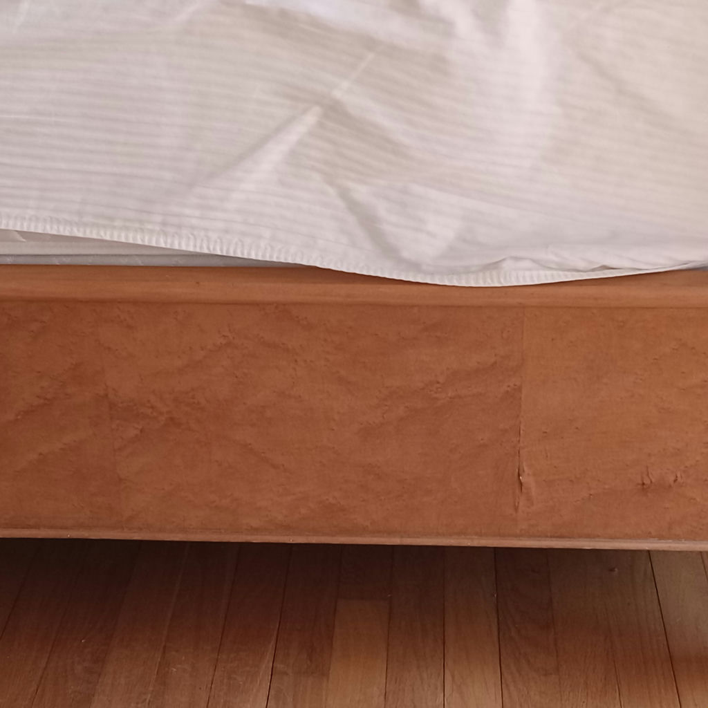 Antique Bird's Eye Maple Bed - image 13 of 16
