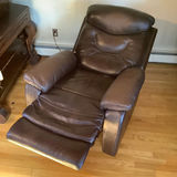 Home Meridian Leather Recliner - thumbnail 2 of 4