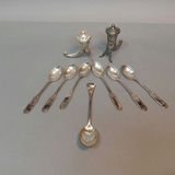 W&S Sorensen Sterling Spoons / Norway Shakers (60+dwt) - thumbnail 1 of 15