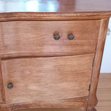 Antique Vanity/Dresser w/Mirror and Chair - thumbnail 14 of 32
