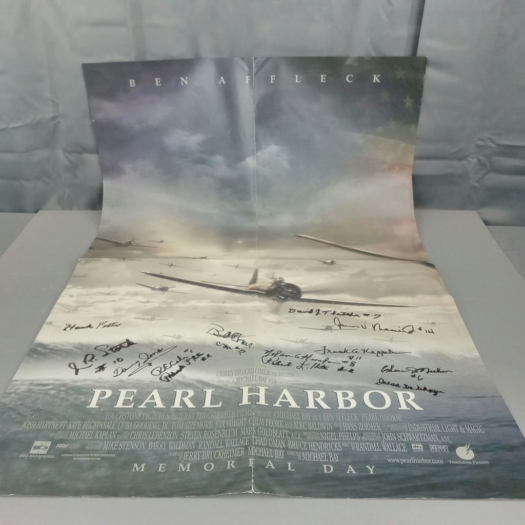 Pearl Harbor (2001) Signed Movie Posters - image 10 of 14