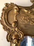 Antique Gilt Wall Mirror - thumbnail 4 of 7