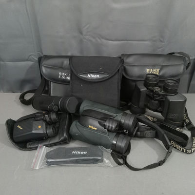 Bausch & Lomb, Nikon Monocular/Binoculars - Image 1 of 15