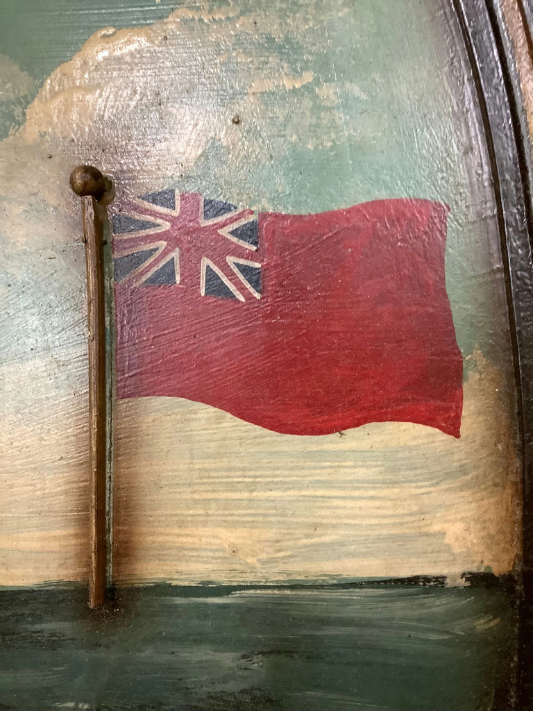 British Nautical "Dikkens" Clock Sign - image 4 of 5
