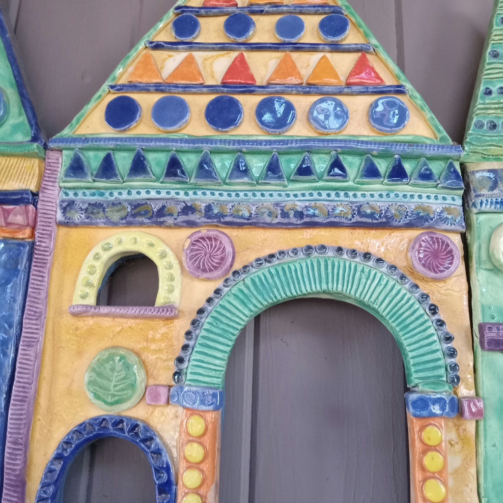 John French Romanesque Doorways Wall Sculpture - image 5 of 10