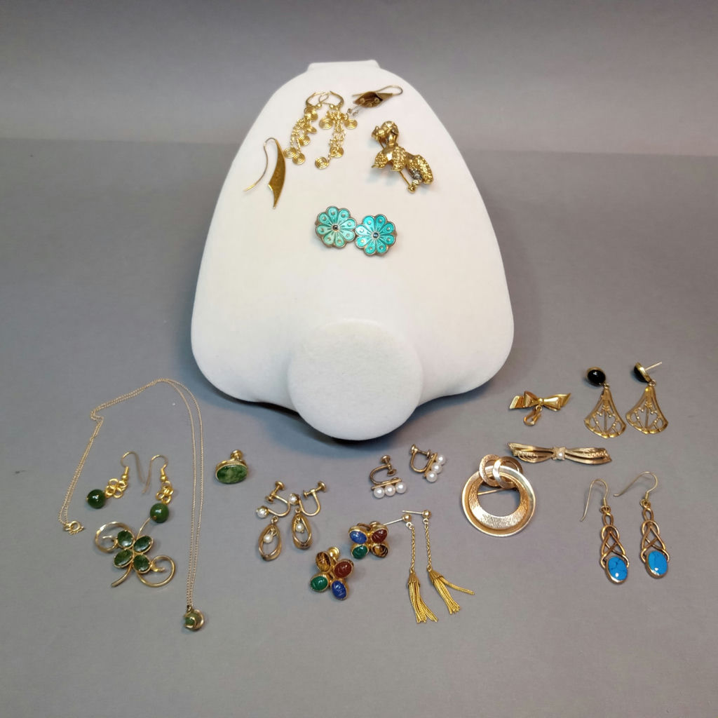 Vintage Sterling & Gold Filled Jewelry (13+dwt) - image 1 of 15