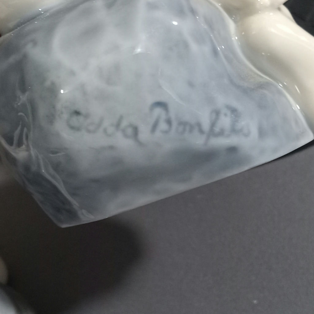 Royal Copenhagen Girl on Rock Figurines - image 7 of 9