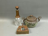 Biscuit Jar, Decanter & Silent Butler - thumbnail 1 of 8