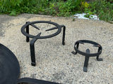 Antique French Cast Iron Skillet and Pot Stands - thumbnail 5 of 7