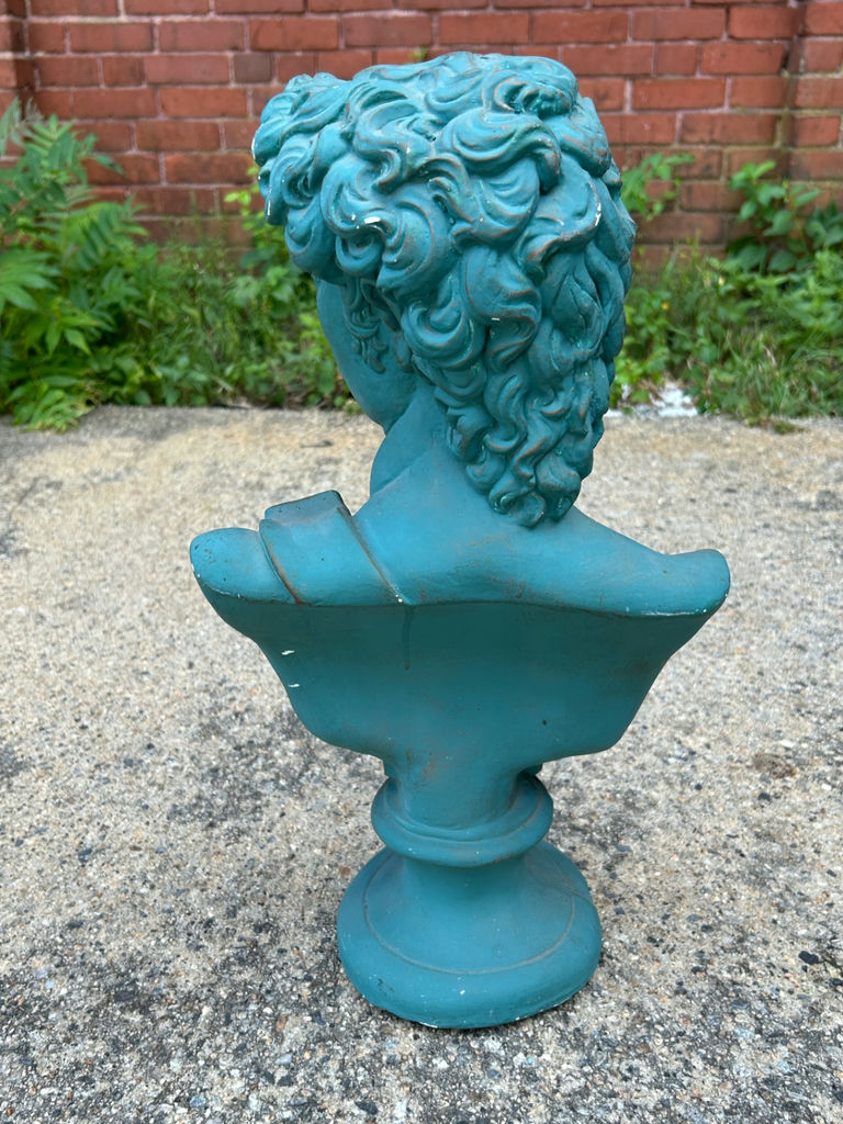 Michelangelo's David Head Chalkware Vintage - image 4 of 5