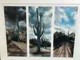 Pastel Desert Landscape Signed - thumbnail 5 of 5