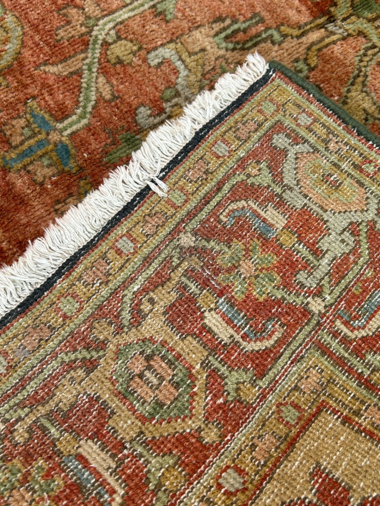 Handwoven Wool Serapi Rug  - image 3 of 5