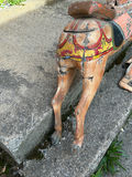 Antique Carved Hand Painted Carousel - thumbnail 6 of 7