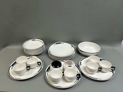 Mikasa Art Deco China - Image 1 of 8