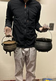 Antique Cast Iron Cauldrons - thumbnail 2 of 6