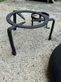 Antique French Cast Iron Skillet and Pot Stands - thumbnail 7 of 7