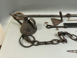 Antique Cast Iron-Steel Farm and Utility Items - thumbnail 4 of 6