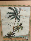 Signed Beachscape Painting - thumbnail 3 of 5