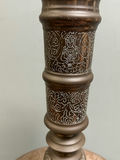 Pair of Vintage Siam Brass Candle Holders - thumbnail 2 of 5