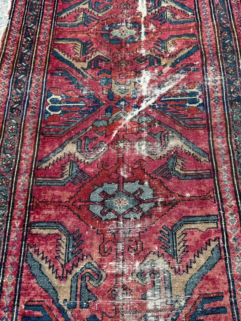 Turkish Area Rug Worn  - image 2 of 5