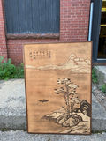 Japanese River Landscape Painting Signed - thumbnail 1 of 6