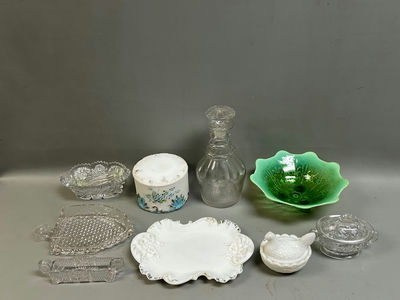 Clear to Colored Glass - Image 1 of 8