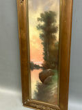 Pastel Water Landscape Drawing - thumbnail 4 of 5