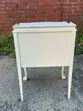 Antique Three Drawer Painted Nightstand - thumbnail 2 of 7