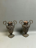 Antique French Spelter Ewers - thumbnail 1 of 5